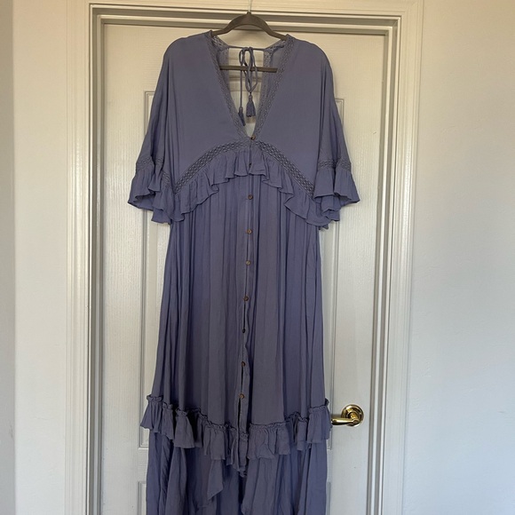 Free People Dresses & Skirts - Free People Maxi Dress duster